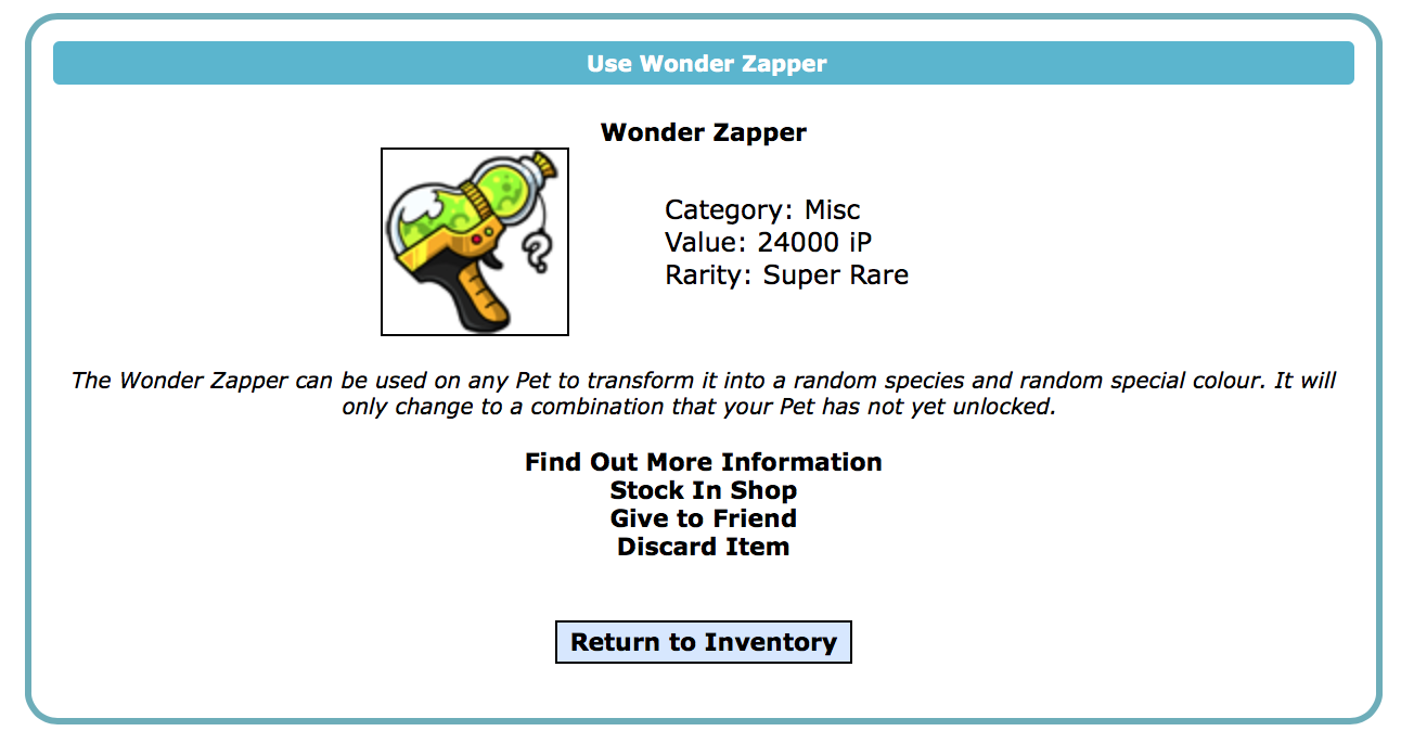 Wonder Zapper