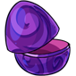 Empty Purple Swirl Jakrit Egg