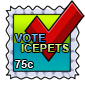 Vote IcePets Stamp