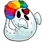 Clown Ghost Plushie