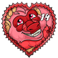 Audril Heart Stamp