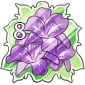 Gladiolus Stamp