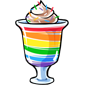 Rainbow Jelly Trifle