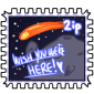 Wish You Were Here Stamp