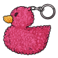 Crochet Ducky Keyring