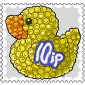 Bottle Cap Ducky Stamp