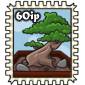 Bonsai Tree Stamp