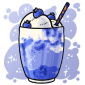 Blueberry Snowda Float