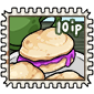 Grape Jelly Biscuit Stamp