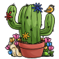 Spring Cactus