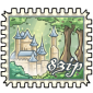 Castle Fantasia Stamp