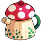 Mushroom Teapot
