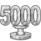 5000 Posts Trophy